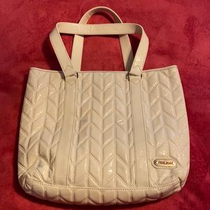 Perlina White Large Purse